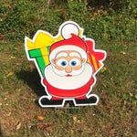 Load image into Gallery viewer, Santa Claus Yard Decoration  |  Full Color Print  |  Single-Sided  |  Holiday
