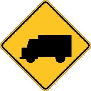 W11-10, MUTCD, Truck Crossing