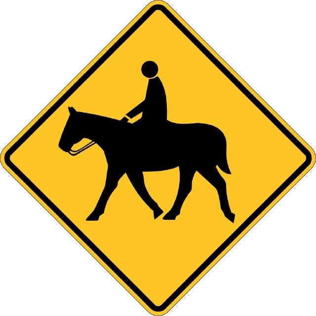 W11-7, MUTCD, Equestrian Crossing