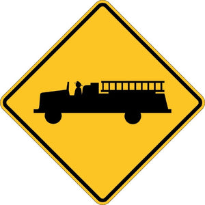 W11-8, MUTCD, Emergency Vehicle