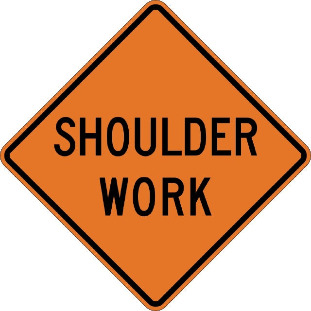 W21-5, MUTCD, Shoulder Work