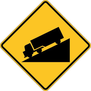 W7-1, MUTCD HILL