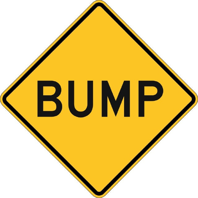 W8-1, MUTCD BUMP