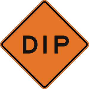 W8-2, MUTCD DIP